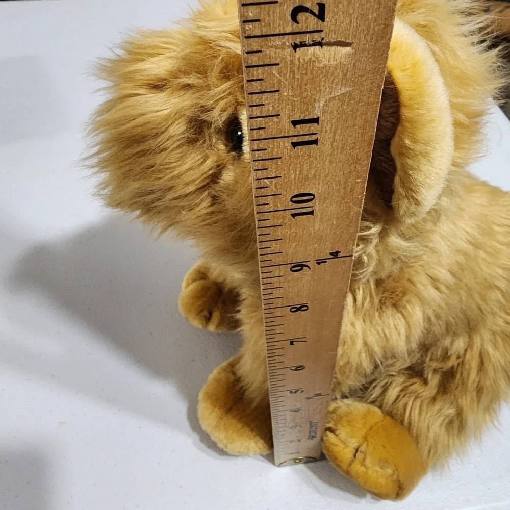 Emrad Creations Seasonal Sensations Shaggy Terrier Dog Plush Stuffed Animal 12